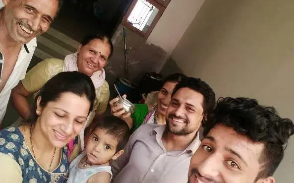 Rajat Dalal Family