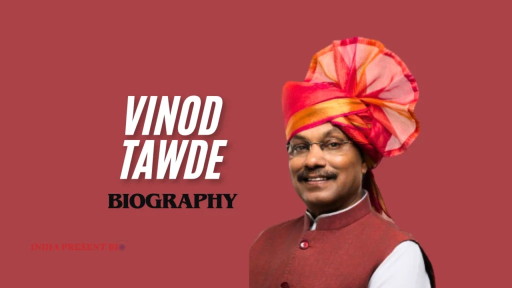 Vinod Tawde Biography